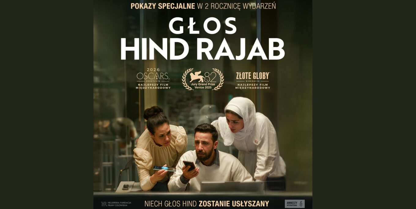 tło  Głos Hind Rajab od 29.01